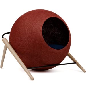 niche pour chat rond meyou ball