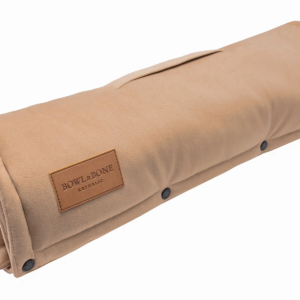 Matelas de voyage design pour chien - CLASSIC bowl and bone