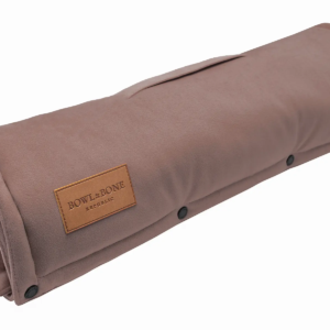 Matelas de voyage design pour chien - CLASSIC bowl and bone