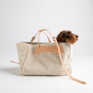 margaret sac de voyage , transport design et luxe pour chien duepuntotto