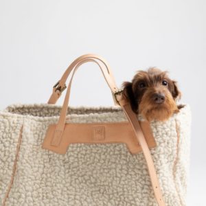 margaret sac de voyage , transport design et luxe pour chien duepuntotto