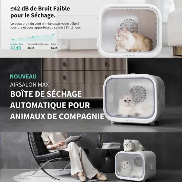 Séchoir automatique pour chien et chat - PETKIT